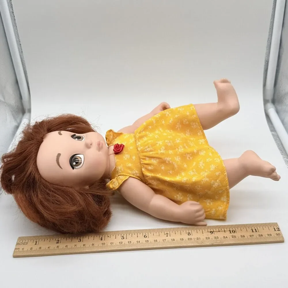 DISNEY Animators Collection ORIGINS Baby Belle 13” Doll - Rare & Discontinued